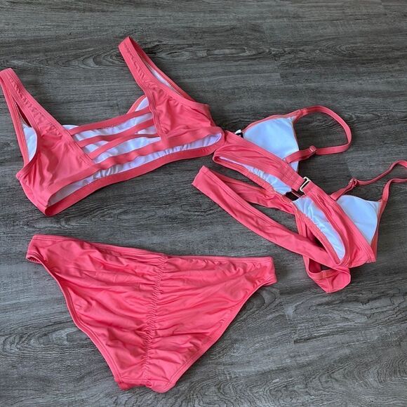 Lord & Taylor Design Lab Three Piece Swim Suit NEW - Picture 3 of 3